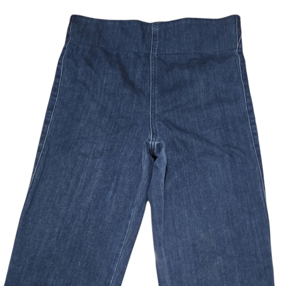 Show Me Your Mumu Womens Berkeley Bells High Waisted Flare Jeans Dark & Stormy M - Picture 3 of 12